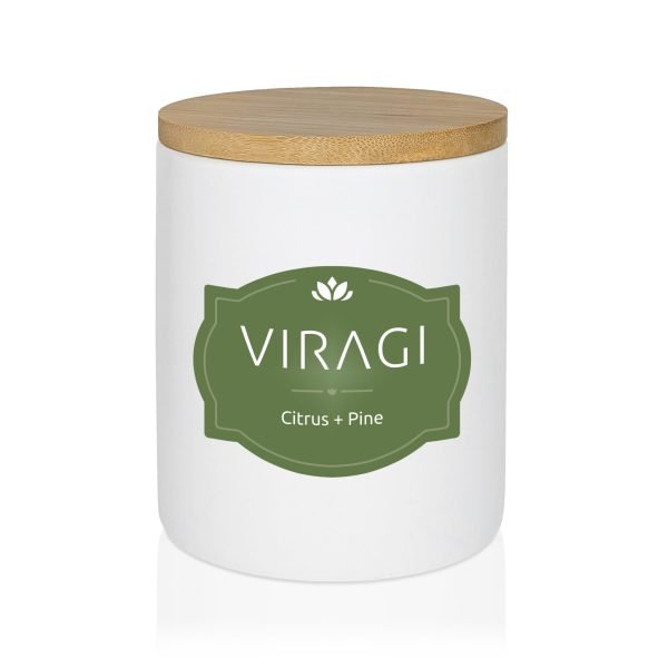 Citrus+Pine Scented Candle