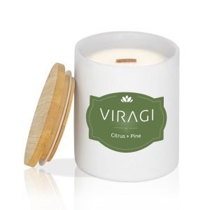 Citrus+Pine Scented Candle