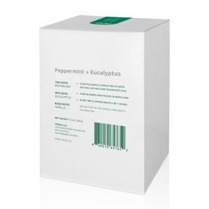 Peppermint+Eucalyptus Scented Candle