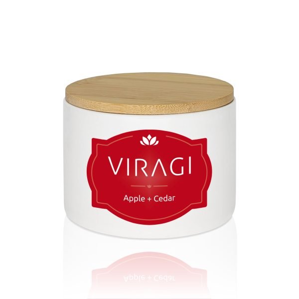 Apple+Cedar Mini Scented Candle