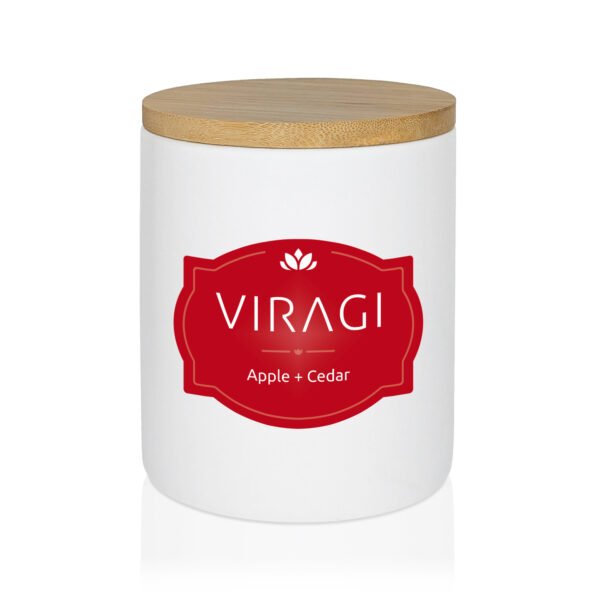 Apple+Cedar Scented Candle
